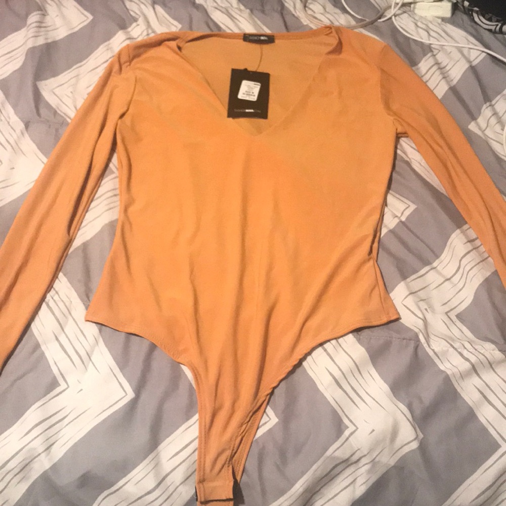 Mustard Yellow bodysuit